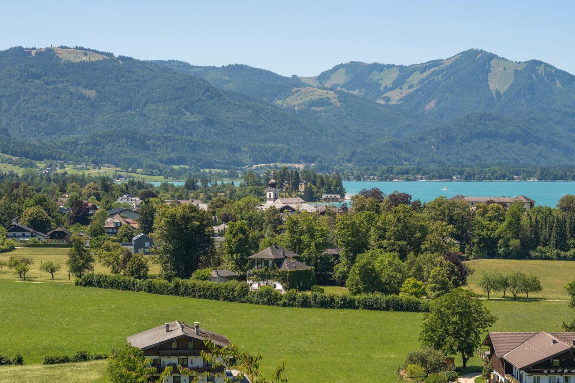 Wolfgangsee Appartements Strobl Exterior foto